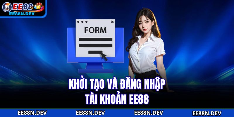 Khởi tạo và đăng nhập tài khoản EE88