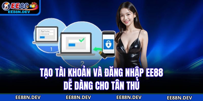 Tạo tài khoản và đăng nhập EE88 dễ dàng cho tân thủ